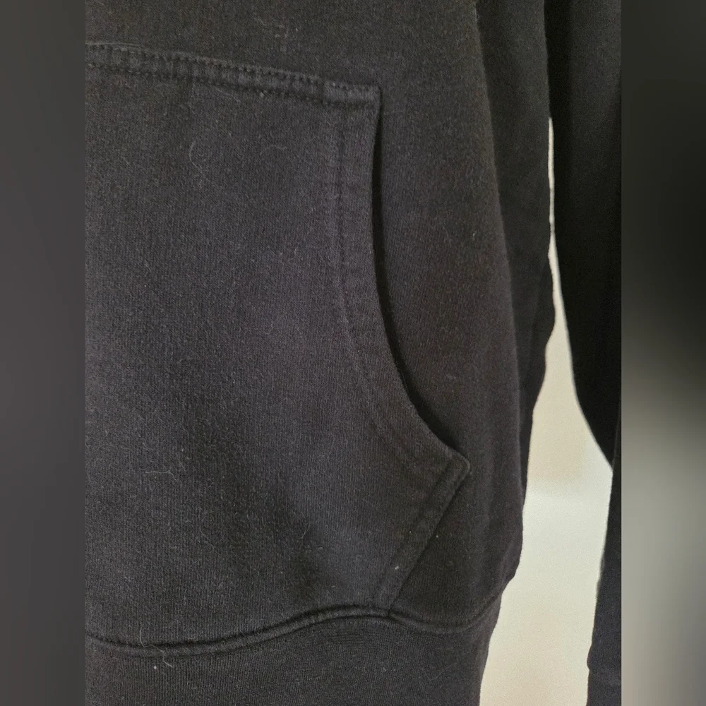 BRUNETTE The Label Black Graphic Hoodie Size S/M - Picture 4 of 8